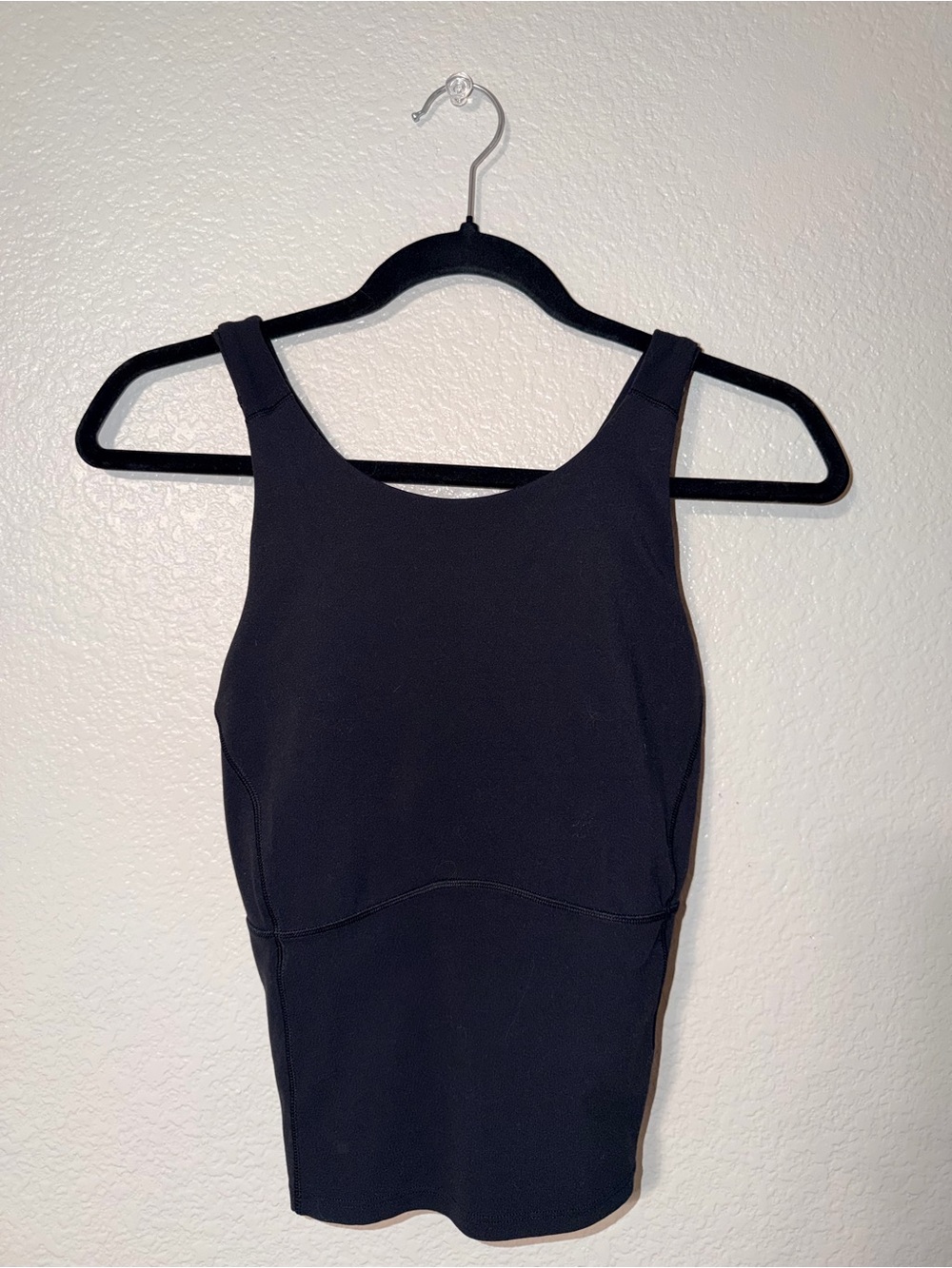 lululemon athletica Black Racerback Tank Top